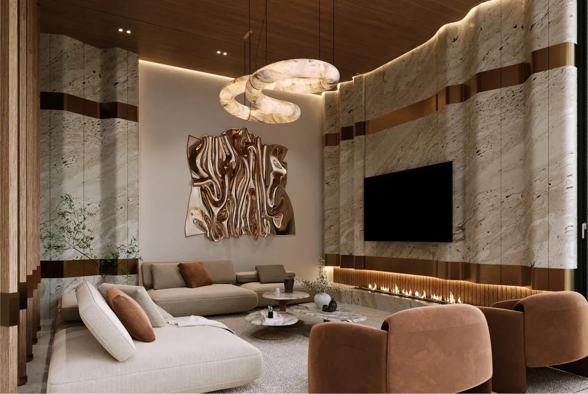 Corte Vetro family room